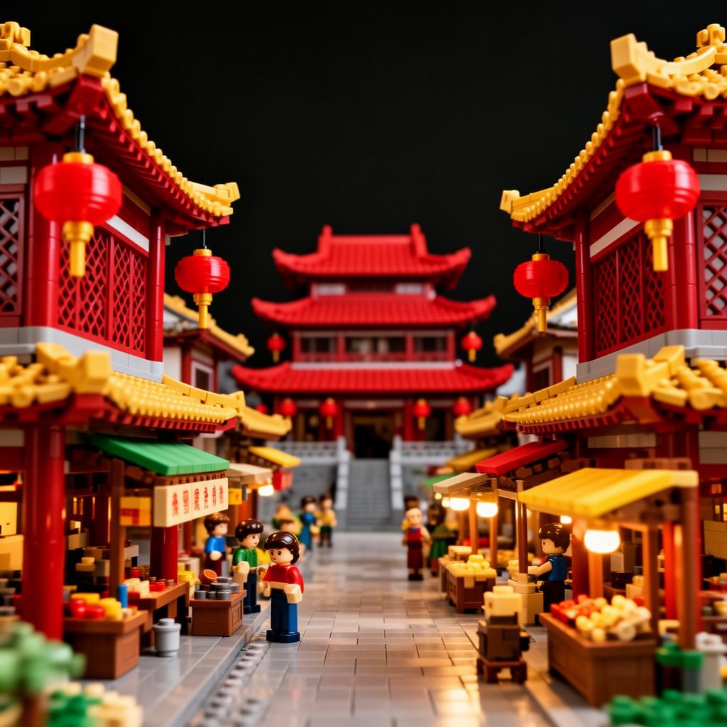 How to Build an Ancient Chinese Market Street Scene