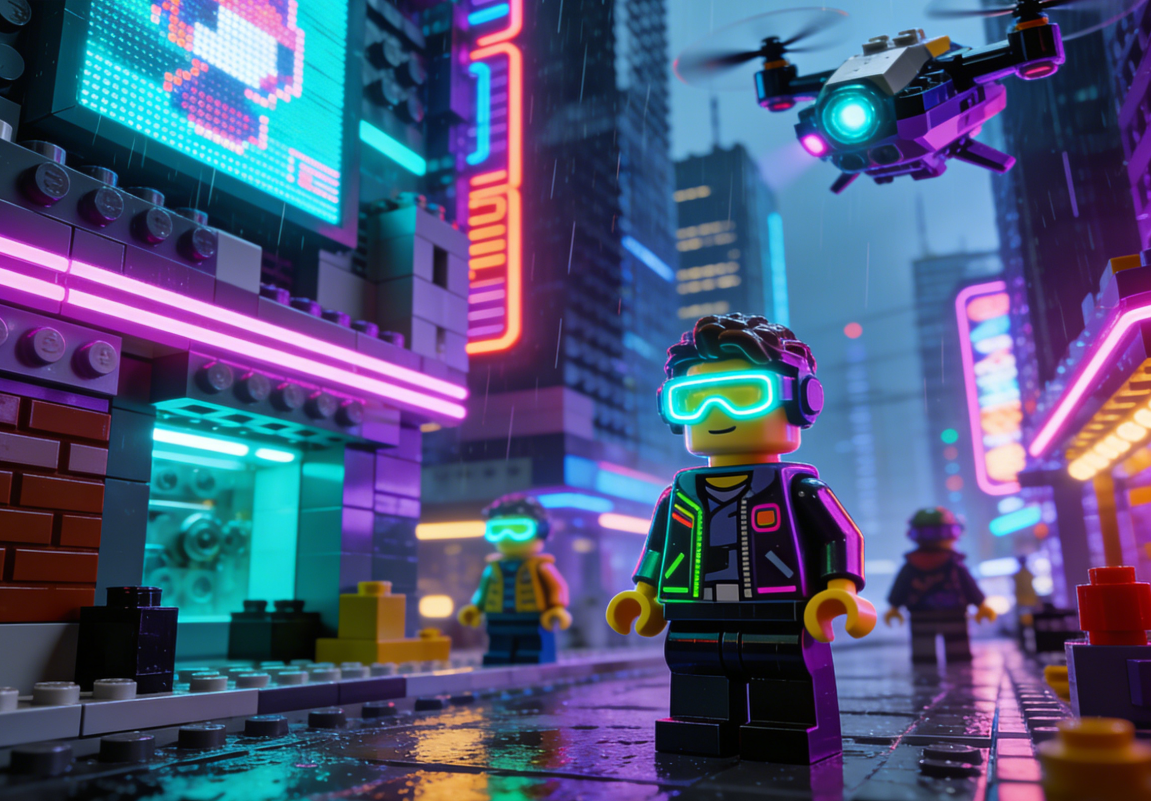 Build lego cyberpunk Now