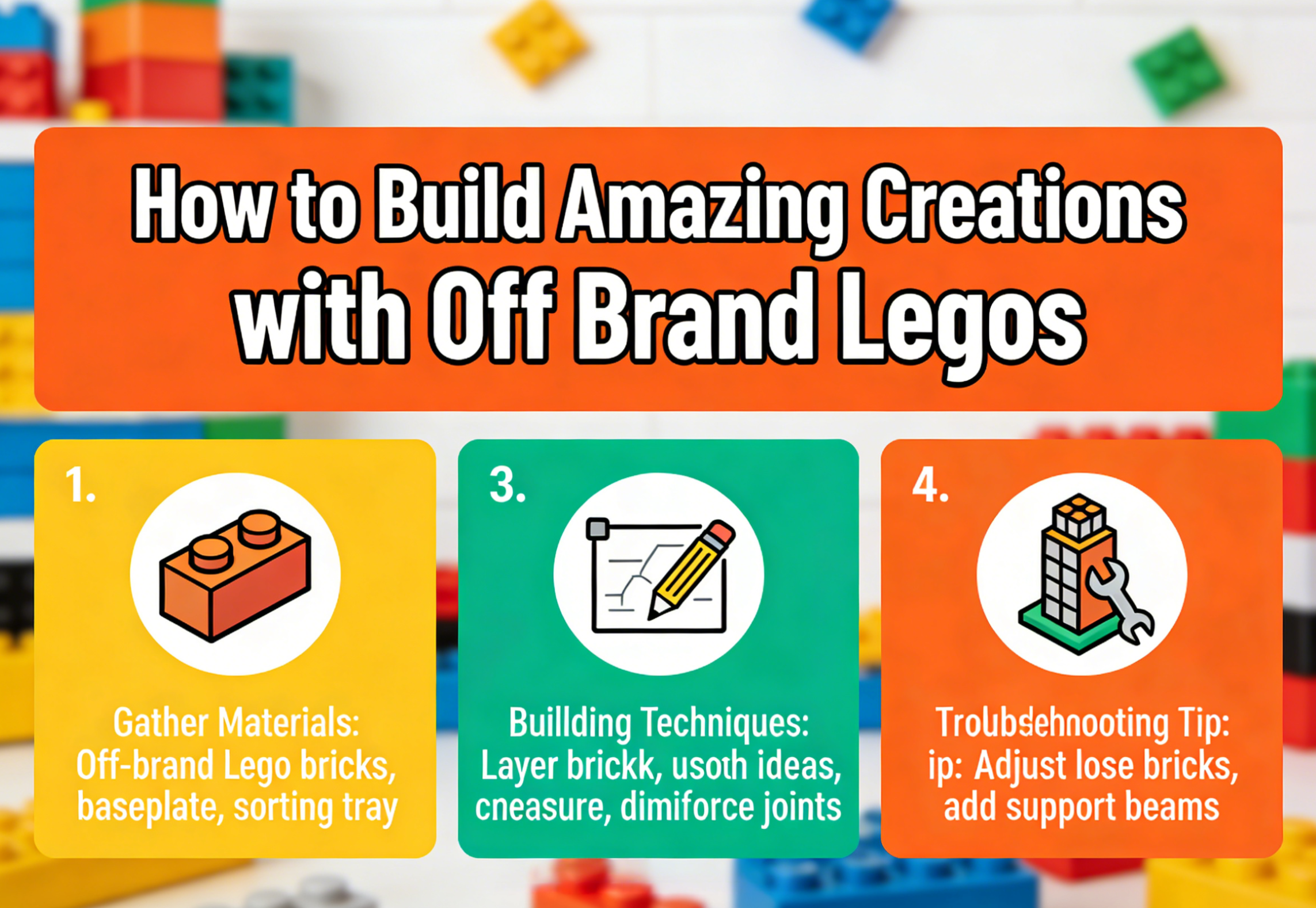 How to Build Amazing Creations with Off Brand Legos