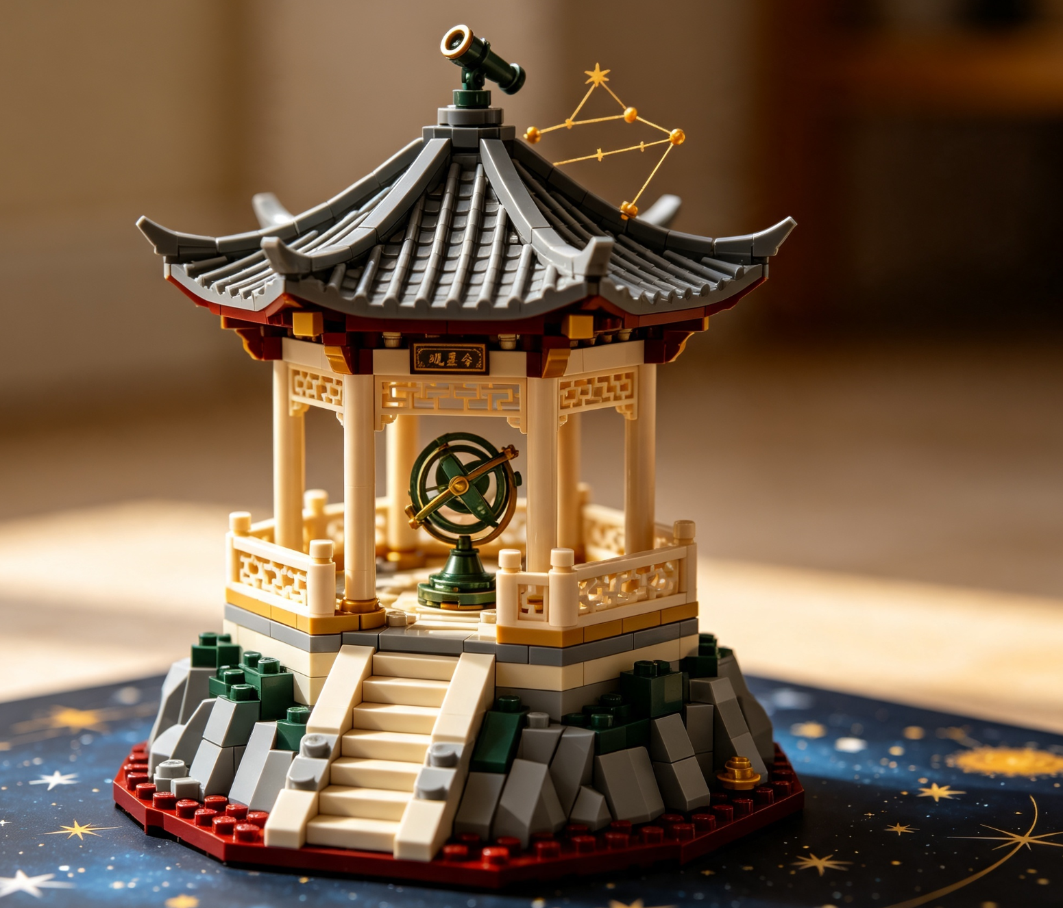 How to Build an Ancient Observatory with Building Blocks
