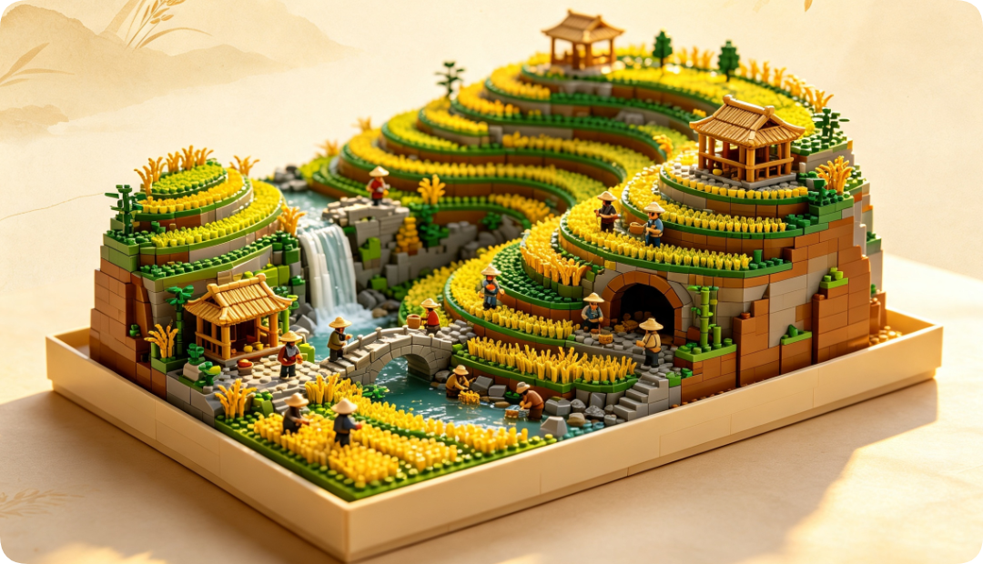How to Build a Stunning Yunnan Terrace Fields Model: A Step-by-Step Guide