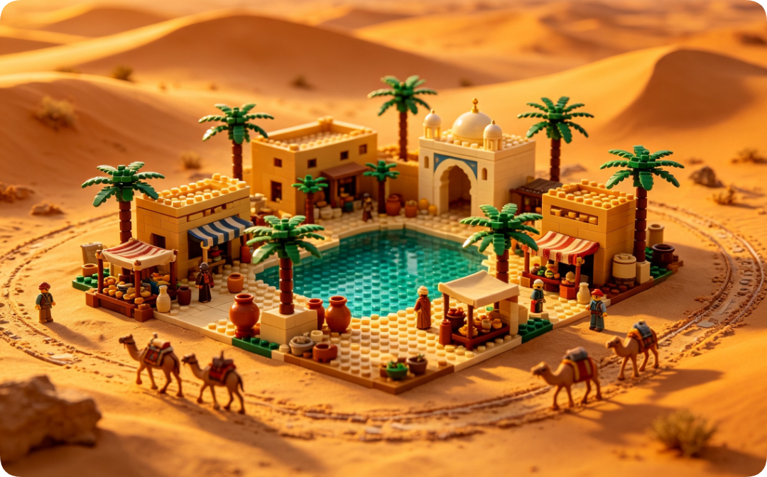 How to Build a Stunning Desert Oasis Village: A Step-by-Step Guide for Serious Builders