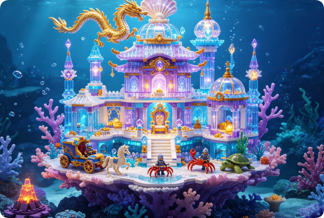 How to Build a Stunning Underwater Kingdom Model: A Step-by-Step Guide for CraftBlockWorld Builders
