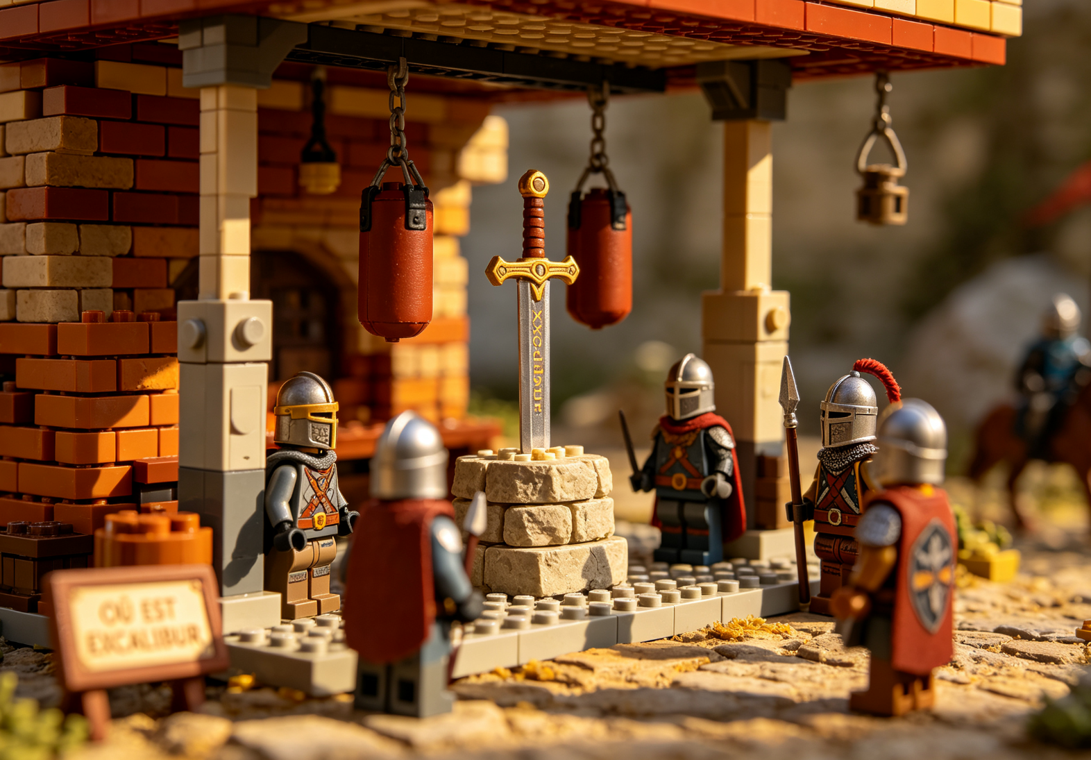 Bricks Boxing, Gas Station & Medieval Builds: 3 Themed Sets to Try Now