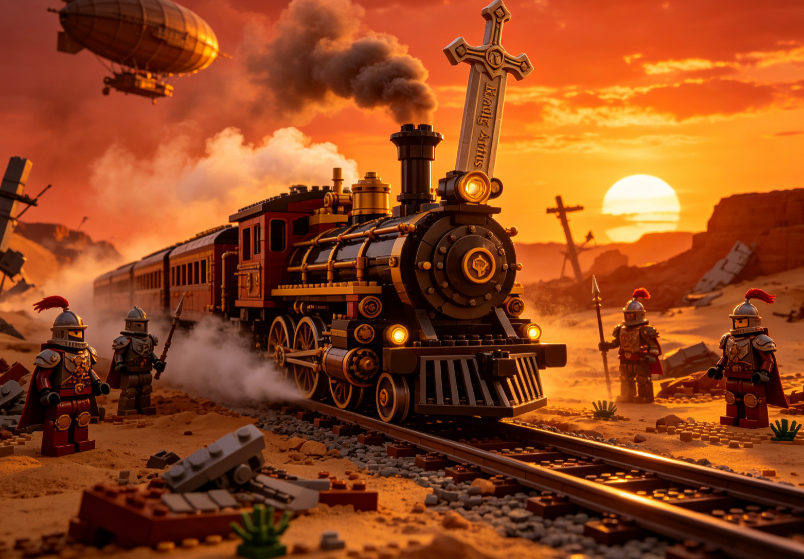 Steampunk Trains: The Ultimate Guide to Building Steam-Powered Brick Locomotives