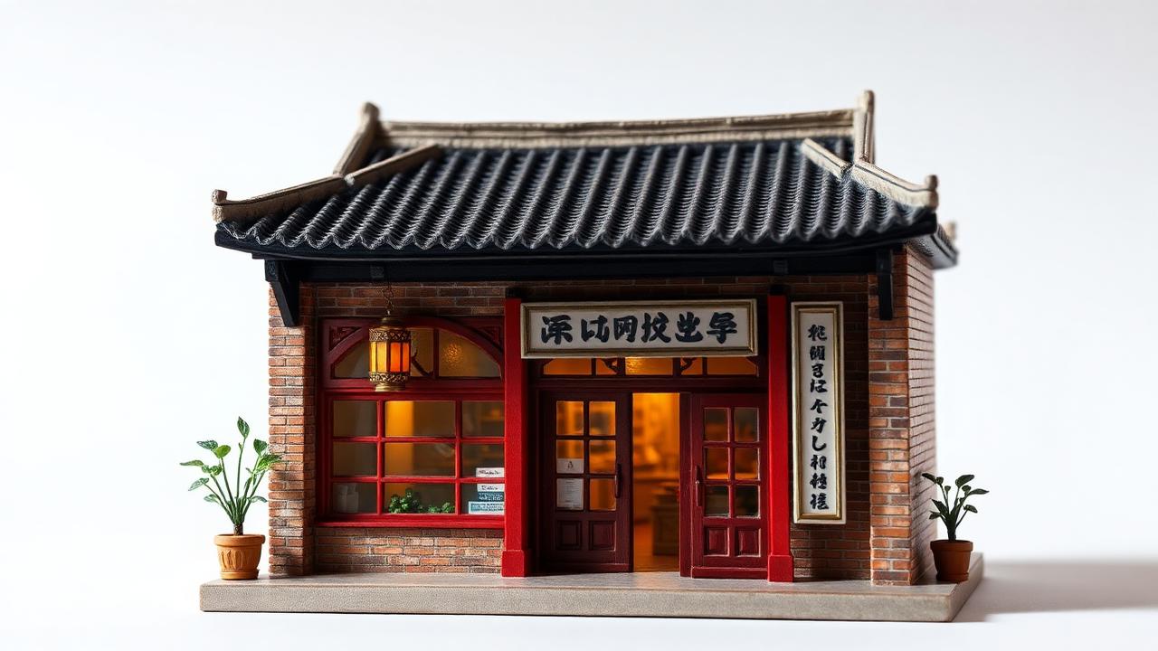 How to Build a Chinese Herbal Medicine Shop with Building Blocks