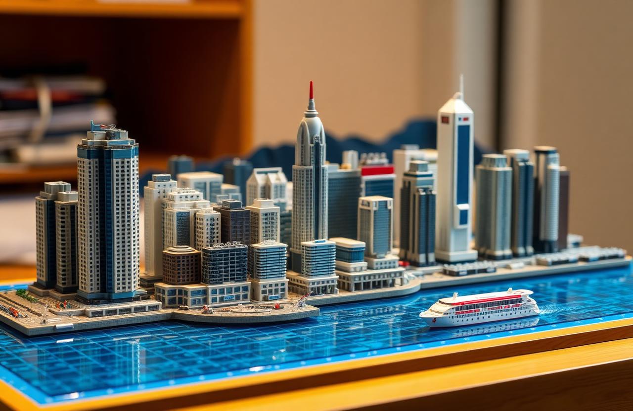 How to Build Hong Kong Skyline Blocks and Victoria Harbour Sets
