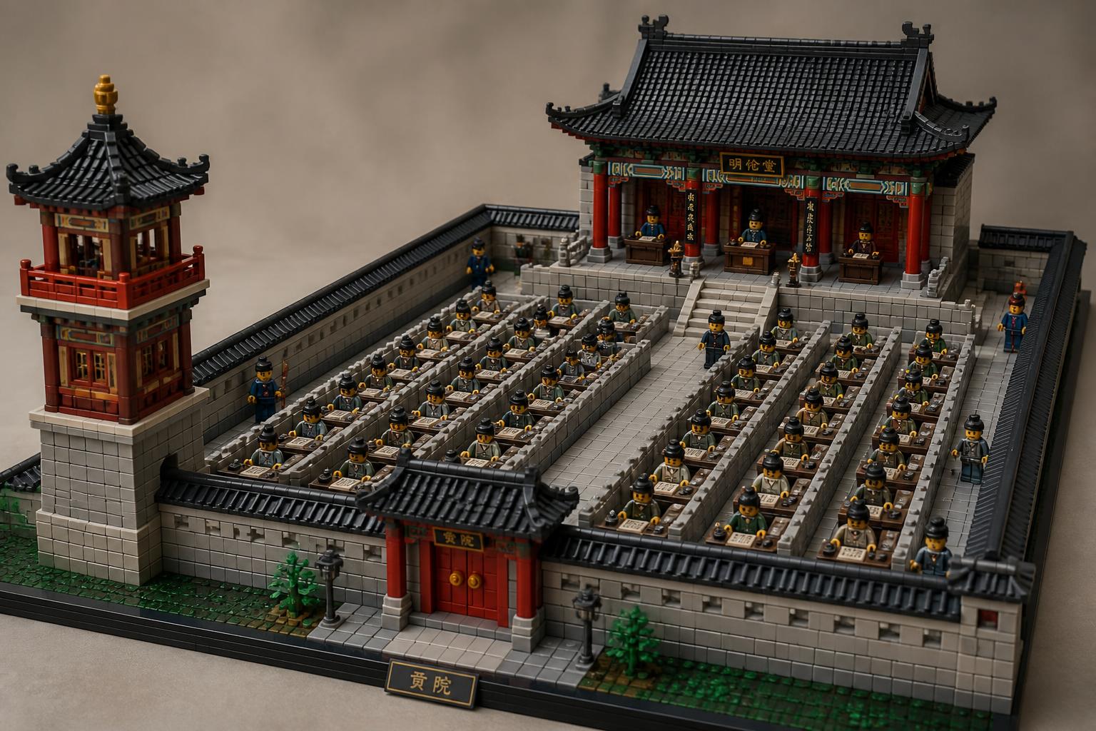 How to Build an Imperial Examination Hall Blocks Set: A Builder's Guide to China's Toughest Test