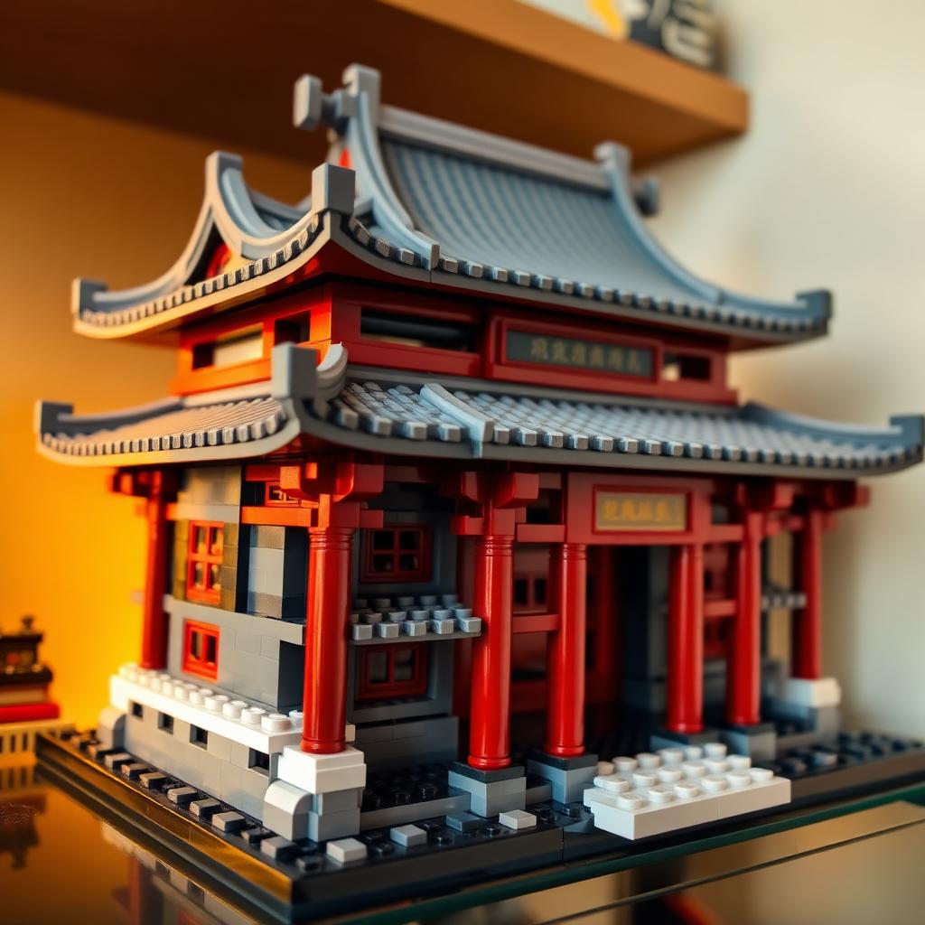 How to Build a Martial Arts Temple with Building Blocks