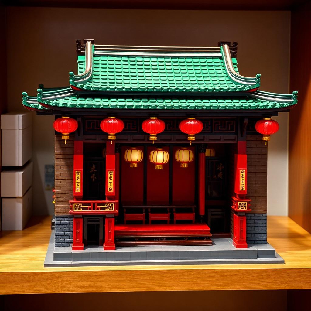 How to Build a Chinese Performance Theater with Ancient Music Hall Blocks