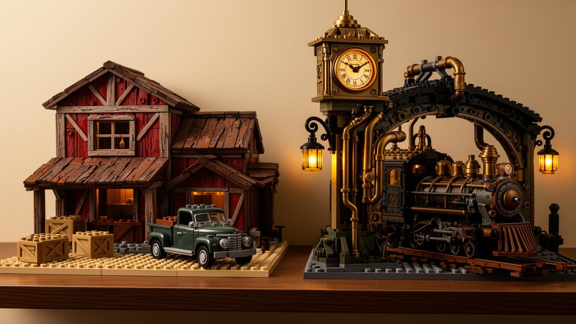 How to Build a Themed Display Collection From Alternative Block Sets